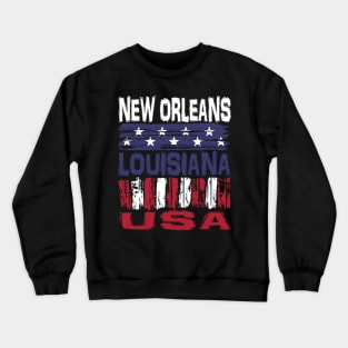 New Orleans Louisiana USA T-Shirt Crewneck Sweatshirt